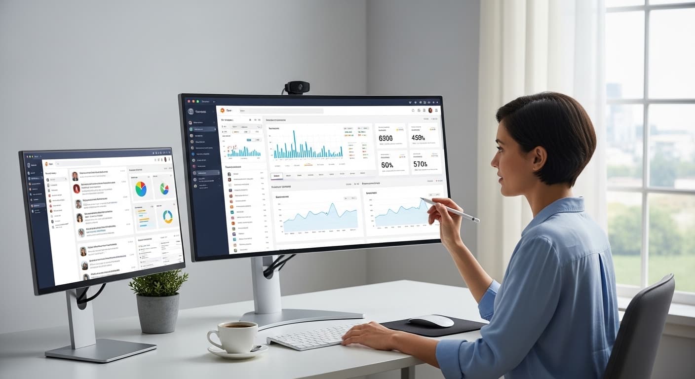 Sosyal medya içerik planlama ve ekip çalışması görseli